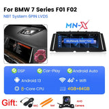 Scumaxcon Car Stereo Video Player, Carplay GPS Navigation, NBTHead Unit for BMW 7 Series, F01, F02, 128-2009, CIC
