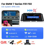 Scumaxcon Car Stereo Video Player, Carplay GPS Navigation, NBTHead Unit for BMW 7 Series, F01, F02, 128-2009, CIC