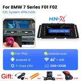 Scumaxcon Car Stereo Video Player, Carplay GPS Navigation, NBTHead Unit for BMW 7 Series, F01, F02, 128-2009, CIC