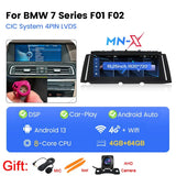 Scumaxcon Car Stereo Video Player, Carplay GPS Navigation, NBTHead Unit for BMW 7 Series, F01, F02, 128-2009, CIC