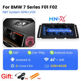 Scumaxcon Car Stereo Video Player, Carplay GPS Navigation, NBTHead Unit for BMW 7 Series, F01, F02, 128-2009, CIC