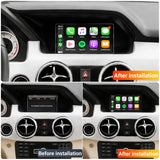 SCUMAXCON Compatible with Mercedes NTG4.5 BENZ 2012-2015 Wireless CarPlay Decoder, Android Auto, AirPlay, Becker Navigation Module
