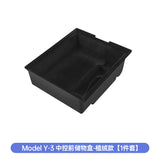 SCUMAXCON Center Console Storage Box - Ultimate Organizer For Tesla Mods Tesla Model 3/Y