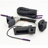OEM Style MIB MQB Dynamic Trajectory HD Rear View Camera Handle Reverse Parking Camera for VW MQB Touran Tiguan 2016–2018 & Audi Models