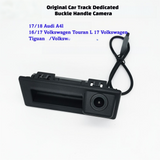 OEM Style MIB MQB Dynamic Trajectory HD Rear View Camera Handle Reverse Parking Camera for VW MQB Touran Tiguan 2016–2018 & Audi Models