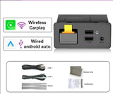 Adaptateur USB sans fil Scumaxcon Type-C CarPlay Android Auto (hub OEM) pour Mazda 2, 3, 6, CX3, CX5, CX8, CX9, MX5, Demio, Miata (TK78669U0C)