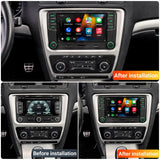 SCUMAXCON RCD360 CarPlay Radio for Skoda Octavia (2007–2013)