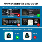SCUMAXCON Wireless CarPlay Android Auto for BMW NBT CIC EVO System 1 2 3 4 5 6 7 Series X1 X3 X4 X5 X6 MINI E60 E84 E70 F26 F25 F10 F11F20 F21