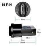 AUTO Headlight Swith with Build in Double Sensor For VW Passat B5 Golf 4 Transporter T5  Passat Tiguan Jetta MK6 GOLF6