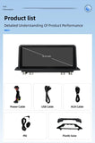 SCUMAXCON Linux System High-end For BMW X1 X2 F48 F49 F39 NBT Multimedia Video Player Wireless Carplay AndroidAuto BT Navigation Monitor