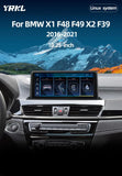 SCUMAXCON Linux System High-end For BMW X1 X2 F48 F49 F39 NBT Multimedia Video Player Wireless Carplay AndroidAuto BT Navigation Monitor