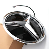SCUMAXCON Car Front Grill Logo Light mirror face LED Badge Emblem Luminous Decorative Light For Mercedes Benz W205 W218 W207 W176 W212