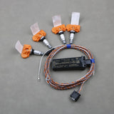 SCUMAXCON 5Q0907275F 433Mhz A Set Tire Pressure Monitoring Sensor 4M0907273B TPMS For Volkswagen PQ Platform: Golf VI, Sharan, Passat B6, Tiguan, Jetta, T-Roc, Touran 2, Amarok