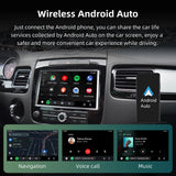 SCUAMXCON Wireless CarPlay  Android Auto Navigation Mirror Retrofit Module For Volkswagen Touareg RNS850 2011-2017