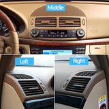 SCUMAXCON Front Dashboard Air Conditioning AC Vent Grille Cover Panel For Mercedes Benz E Class W211 2003-2008 E200 E230 E260 E280 E300