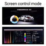 SCUMAXCON 64 Colours LED Turbine Vents Ambient Light  Car Speaker Cover Decorative Lamp Part For Mercedes Benz W205 X253 GLC Coupe C43 C63s