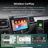 SCUAMXCON Wireless CarPlay  Android Auto Navigation Mirror Retrofit Module For Volkswagen Touareg RNS850 2011-2017
