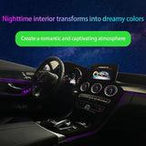 SCUMAXCON 64 Colours LED Turbine Vents Ambient Light  Car Speaker Cover Decorative Lamp Part For Mercedes Benz W205 X253 GLC Coupe C43 C63s