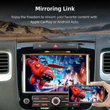 SCUAMXCON Wireless CarPlay  Android Auto Navigation Mirror Retrofit Module For Volkswagen Touareg RNS850 2011-2017