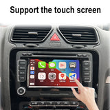 SCUMAXCON RNS510 Wireless CarPlay Android Auto Navigation Bluetooth RVC Touch Screen CD For VW Tiguan Passat Sharan Touran Golf CC