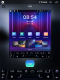 SCUMAXCON Car Radio Multimedia Video Player Wireless Carplay AndroidAuto BT Navigation Monitor For Ford Fiesta 2009-2015