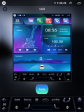 SCUMAXCON Car Radio Multimedia Video Player Wireless Carplay AndroidAuto BT Navigation Monitor For Ford Fiesta 2009-2015