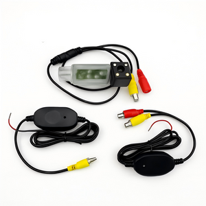 SCUMAXCON Plate Light Wireless License AV Reversing Camera Dynamic Trajectory HD For VW Golf 7/7.5 MIB MQB