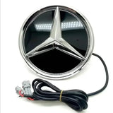 SCUMAXCON Car Front Grill Logo Light mirror face LED Badge Emblem Luminous Decorative Light For Mercedes Benz W205 W218 W207 W176 W212