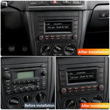 SCUMAXCON Autoradio RCN210 USB MP3 AUX SD Integriertes Bluetooth mit CD Spieler für VW Golf MK4 Polo Passat B5