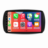 SCUMAXCON 9' 2+32G AUTORADIO STEREO ANDROID 11 WIRELESS CARPLAY ANDROID AUTO BLUETOOTH WIFI USB GPS IPS TOUCHSCREEN Für Mercedes Smart 453 fortwo 2014 2015 - 2020 