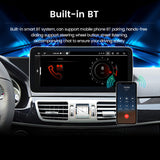 SCUMAXCON 10.25' 12.5' Android 14 Wireless Carplay Android Auto Car Multimedia Intelligent System WIFI 4G GPS Monitor for Mercedes Benz E Class W212 2009-2016 Right-Hand Drive (RHD)