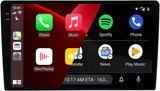 SCUMAXCON 9'/10" 2+32G 2K Car Stereo Android 13 Wireless CarPlay Android Auto Bluetooth WiFi USB GPS DSP GPS Navigation Universal