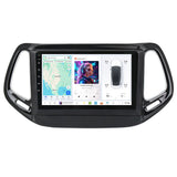 SCUMAXCON 10.1" Screen Android 4+64G Wireless Carplay Android Auto Car Radio Multimedia Video Player Stereo GPS Navigation Unit DSP BT Wifi For Jeep Compass 2018-2021