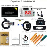 SCUMAXCON Sync2 to Sync3 Factory Upgrade Kit APIM Module Carplay GPS Navigation USB Fit for Ford Ranger 2015-2020  Kit