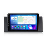 SCUMAXCON 9' 2+32G AUTORADIO STEREO ANDROID 11 WIRELESS CARPLAY ANDROID AUTO BLUETOOTH WIFI USB GPS IPS TOUCHSCREEN Für BMW 5 Series X5 E53 E39 M5 1998 - 2006 