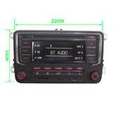 SCUMAXCON VW Car Stereo RCN210 +Emulator Bluetooth  CD USB AUX for Golf 5 6 MK5 6 Passat B6 Polo