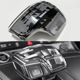 SCUMAXCON For Audi A4 A5 A6 A7 A8 Q5 Q7 Q8 2016-2022 Car Gear Shift Head Cover LHD Crystal Auto Gear Shift Knob Decor Sticker Accessories