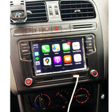 Deutsch RCD360 Autoradio +Frame Carplay Mirrorlink BT USB RVC Für MQB VW Polo 6C