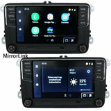 Deutsch RCD360 Autoradio +Frame Carplay Mirrorlink BT USB RVC Für MQB VW Polo 6C