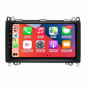 SCUMAXCON 9' 2+32G CAR RADIO STEREO ANDROID 11 WIRELESS CARPLAY ANDROID AUTO BLUETOOTH WIFI USB GPS IPS TOUCHSCREEN  For Mercedes Sprinter W906 Benz B200 A B Class W169 W245 Viano Vito W639