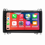 SCUMAXCON 9' 2+32G AUTORADIO STEREO ANDROID 11 WIRELESS CARPLAY ANDROID AUTO BLUETOOTH WIFI USB GPS IPS TOUCHSCREEN Für Mercedes Sprinter W906 Benz B200 AB Klasse W169 W245 Viano Vito W639 