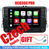 SCUMAXCON RCD330 Style RCD340 RCD360  CarPlay Android Auto  RVC  BT For VW Golf Passat Polo CC