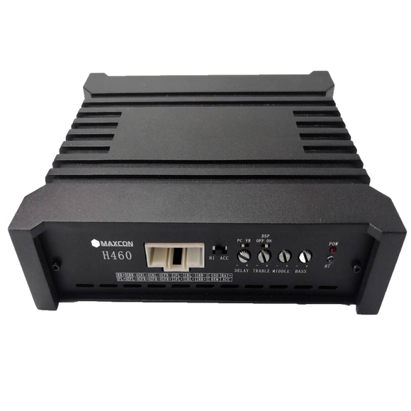 SCUMAXCON Hochleistungs-DSP-Verstärker mit 31-Band-EQ | Car-Audio-Prozessor | Handabgestimmter DSP | Premium-Autoverstärker der Klasse AB