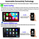 10" Universal Autoradio Stereo Android Auto CarPlay IPS DSP IPS BT GPS ID3 USB Wifi Touch 2+16G 