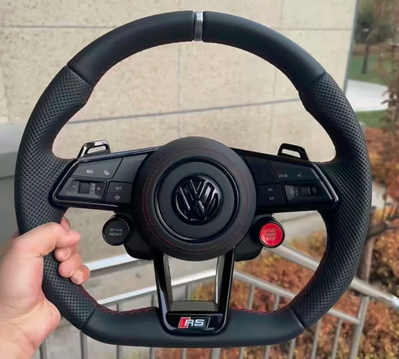 For VW Golf 8 R line Multifunction Steering Wheel with Touch Button