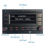 Autoradio RCN210 Bluetooth Lecteur CD, USB, MP3, port auxiliaire, Pour Golf MK4, polo4, Passat B5.