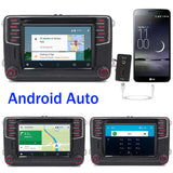 Autoradio RCD330 MIB200F/MIB200M,Carplay,Android Auto,BT,CD,USB,RVC,AUX,für VW GOLF Cable For Beetle Passat CC SHARAN  T5 GTI