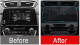 CRV Displayschutzfolie kompatibel mit Honda CR-V 2017 2018 2019 2020 2021 2022, High Definition 9H Härte, klares gehärtetes Glas, Touch-Navigations-Displayschutz (7 Zoll, Honda CRV) 
