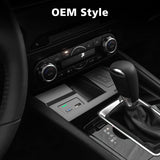 Wireless Car Charger for Mazda CX5 CX-5 2017-2021 Center Console Accessories, Wireless Phone Charging Pad for Mazda CX5 2017 2018 2019 2020 2021 with USB Port