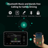 SCUMAXCON 10"  Android 11 Bluetooth Car Stereo Wireless and wired  Apple Carplay Android Auto  for Honda Accord 2003 - 2007 4GB +64GB DSP